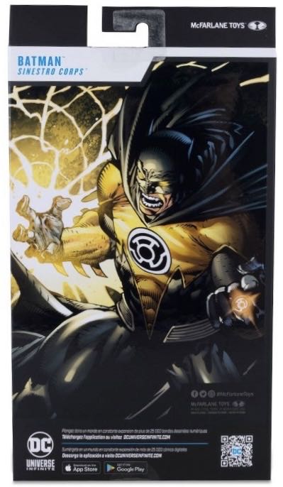 Sinestro Corp Batman - DC - BATMAN (DC Multiverse) action figure collectible [Barcode 787926170412] - Main Image 2