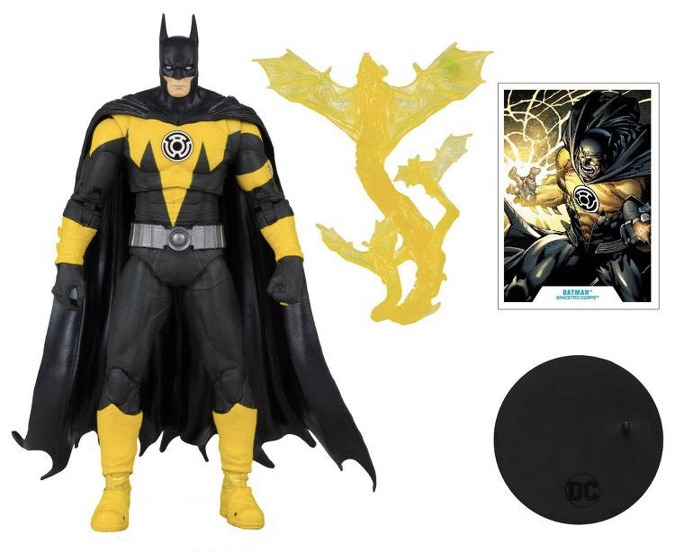 Sinestro Corp Batman - DC - BATMAN (DC Multiverse) action figure collectible [Barcode 787926170412] - Main Image 3