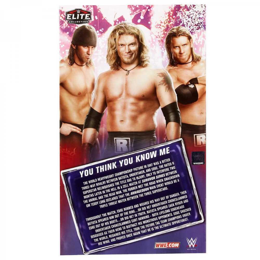 Egde - Mattel / WWE (Elite - Ringside Exclusive) action figure collectible - Main Image 2