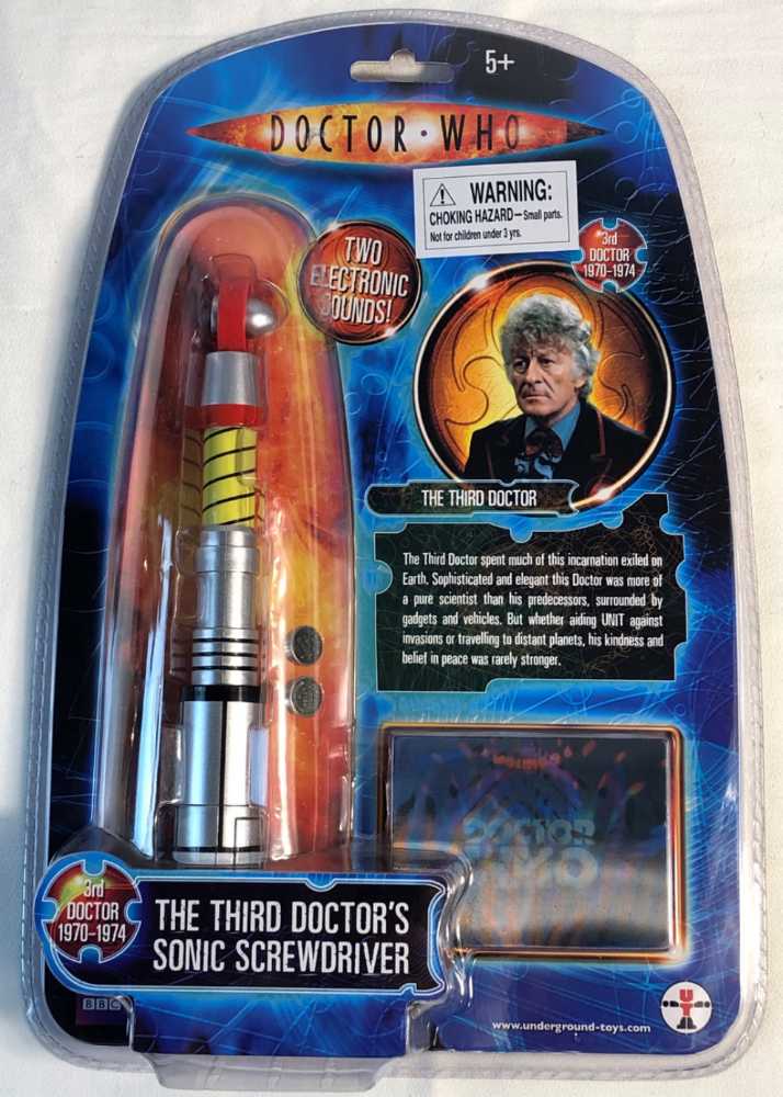 3rd Doctor Sonic Screwdriver - Character Options (Doctor Who) action figure collectible [Barcode 5029736037468] - Main Image 2