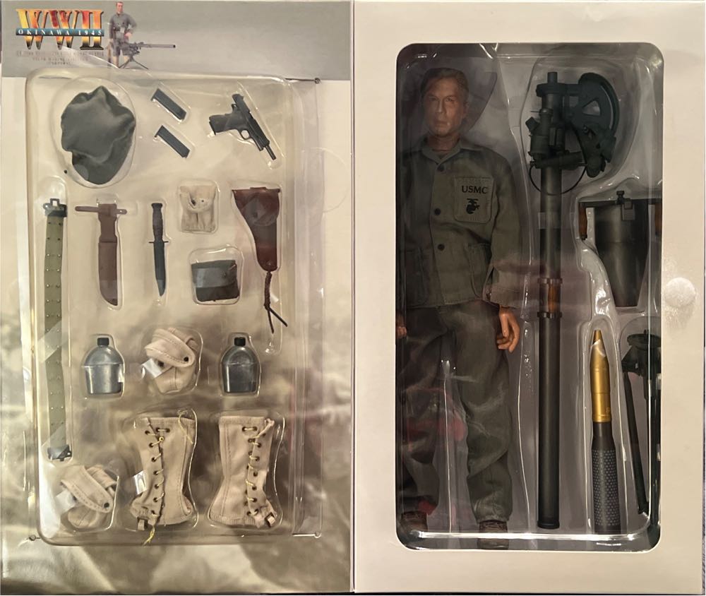 New Generation WWII USMC Gunner - Dragon Models Ltd. (Okinawa 1945) action figure collectible [Barcode 089195705198] - Main Image 2