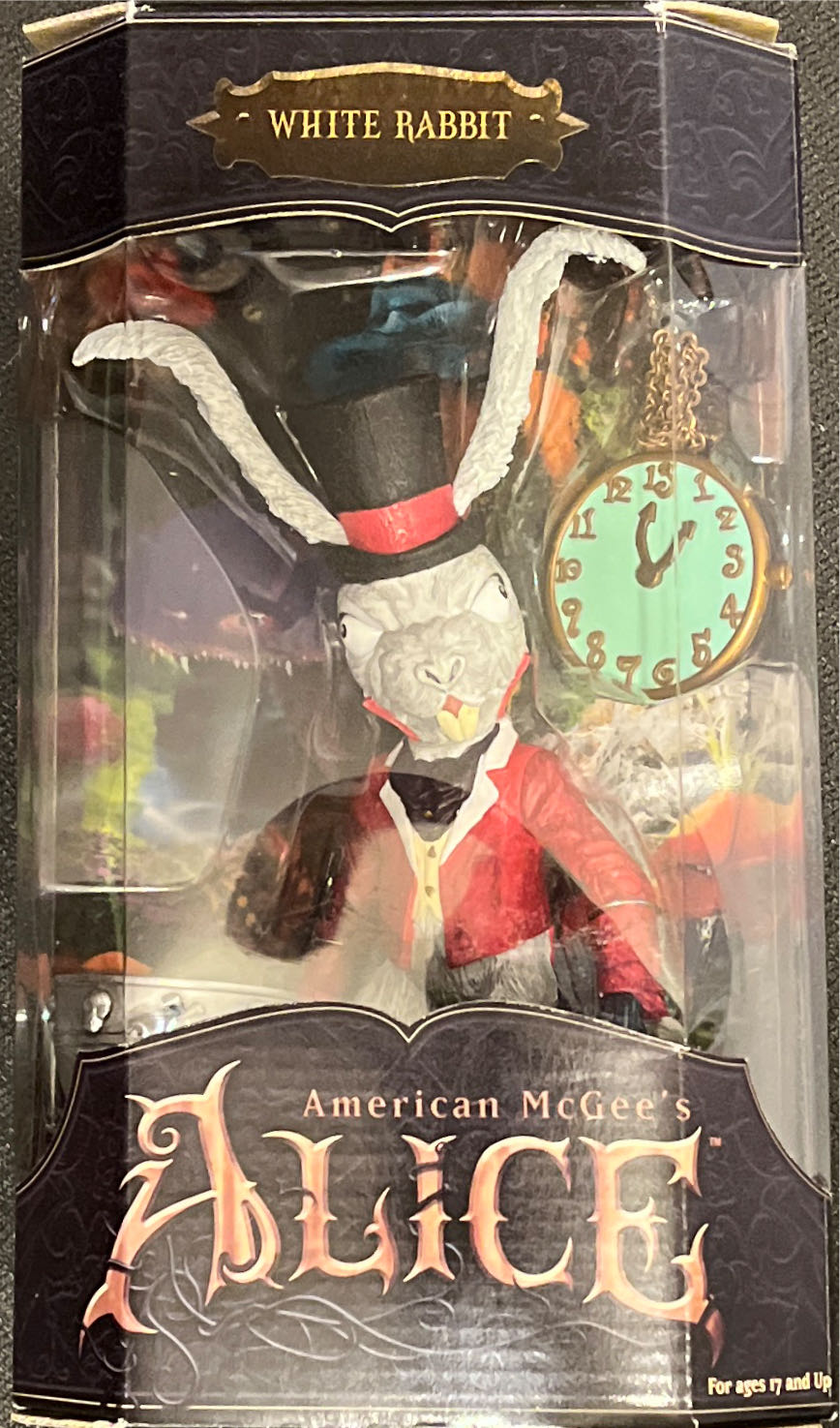 White Rabbit  (American McGee’s Alice) action figure collectible [Barcode 835931000108] - Main Image 1