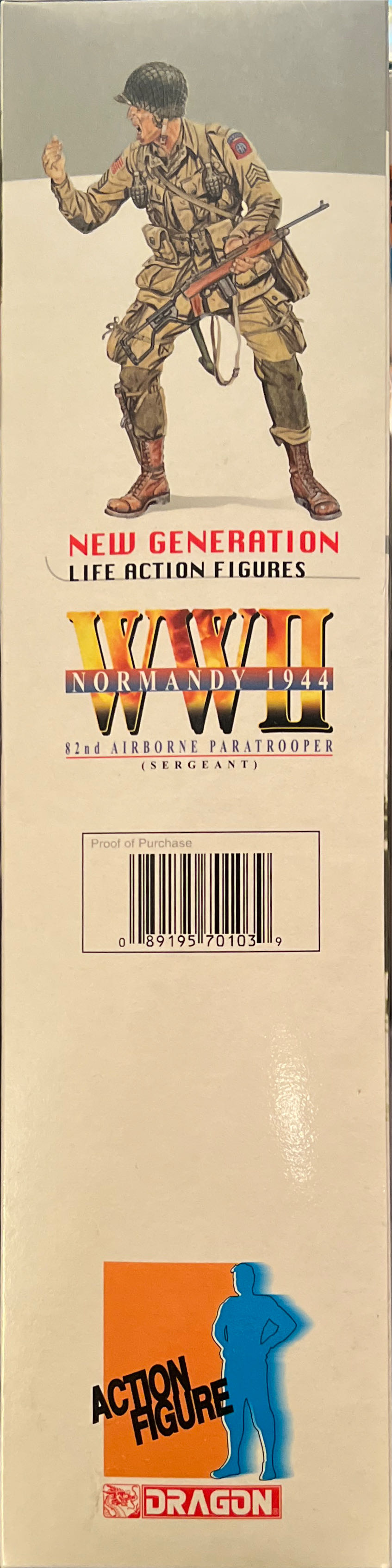 New Generation WWII 82nd Airborne Paratrooper - Dragon Models Ltd. (Normandy 1944) action figure collectible [Barcode 089195701039] - Main Image 4