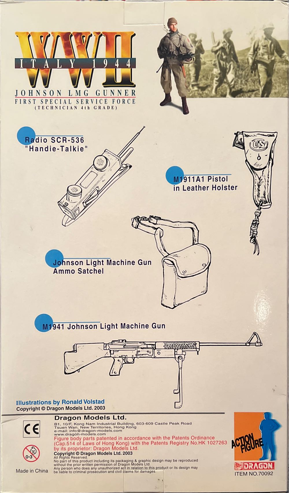 New Generation WWII Road To Victory - Dragon Models Ltd. (Italy 1944) action figure collectible [Barcode 089195700926] - Main Image 3