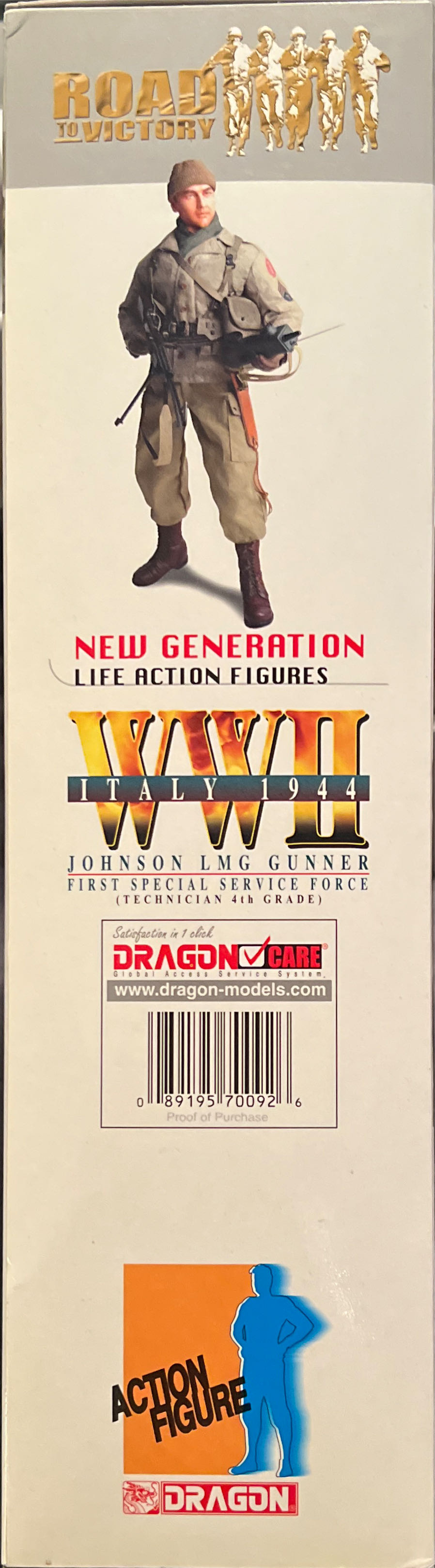 New Generation WWII Road To Victory - Dragon Models Ltd. (Italy 1944) action figure collectible [Barcode 089195700926] - Main Image 4