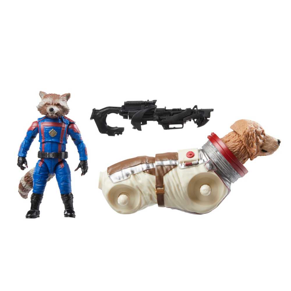MCU Rocket Raccoon GotG Vol 3 - Hasbro (Marvel Legends) (Marvel Legends Series) action figure collectible [Barcode 5010994179878] - Main Image 3