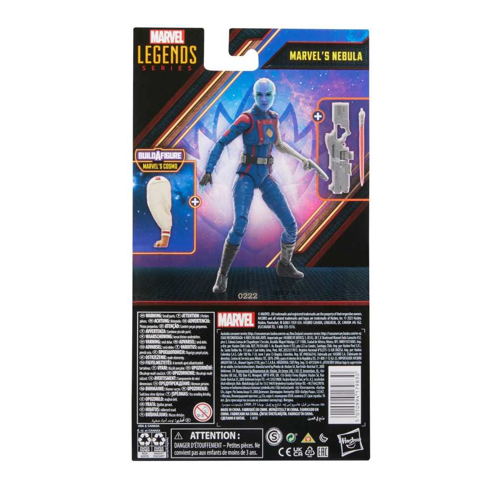 Nebula - Marvel Legends (GotG Vol 3) - Hasbro Marvel Legends (Marvel Legends) action figure collectible [Barcode 5010994179830] - Main Image 2