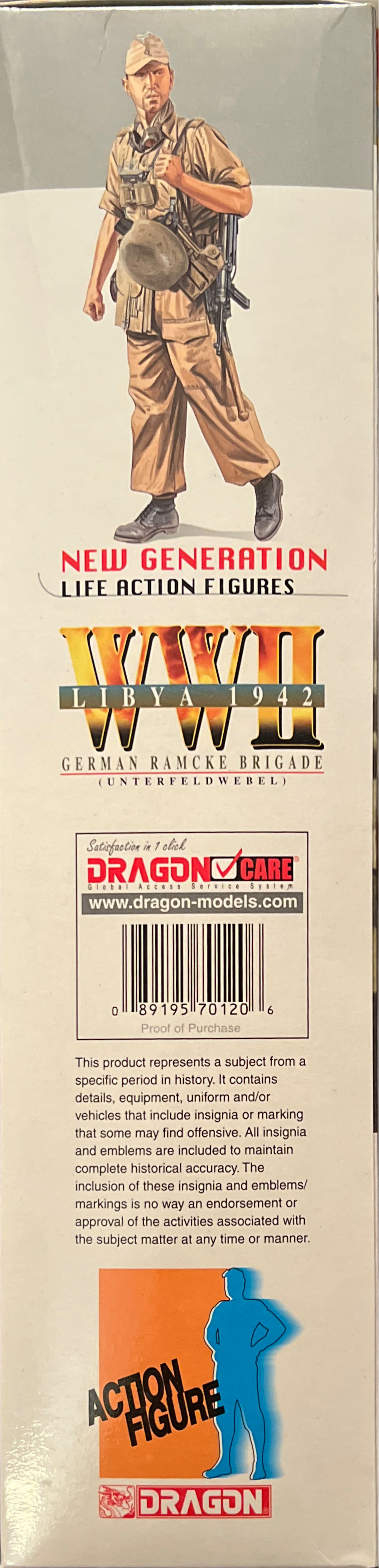 New Generation WWII German Ramcke Brigade - Dragon Models Ltd. (Libya 1942) action figure collectible [Barcode 089195701206] - Main Image 4