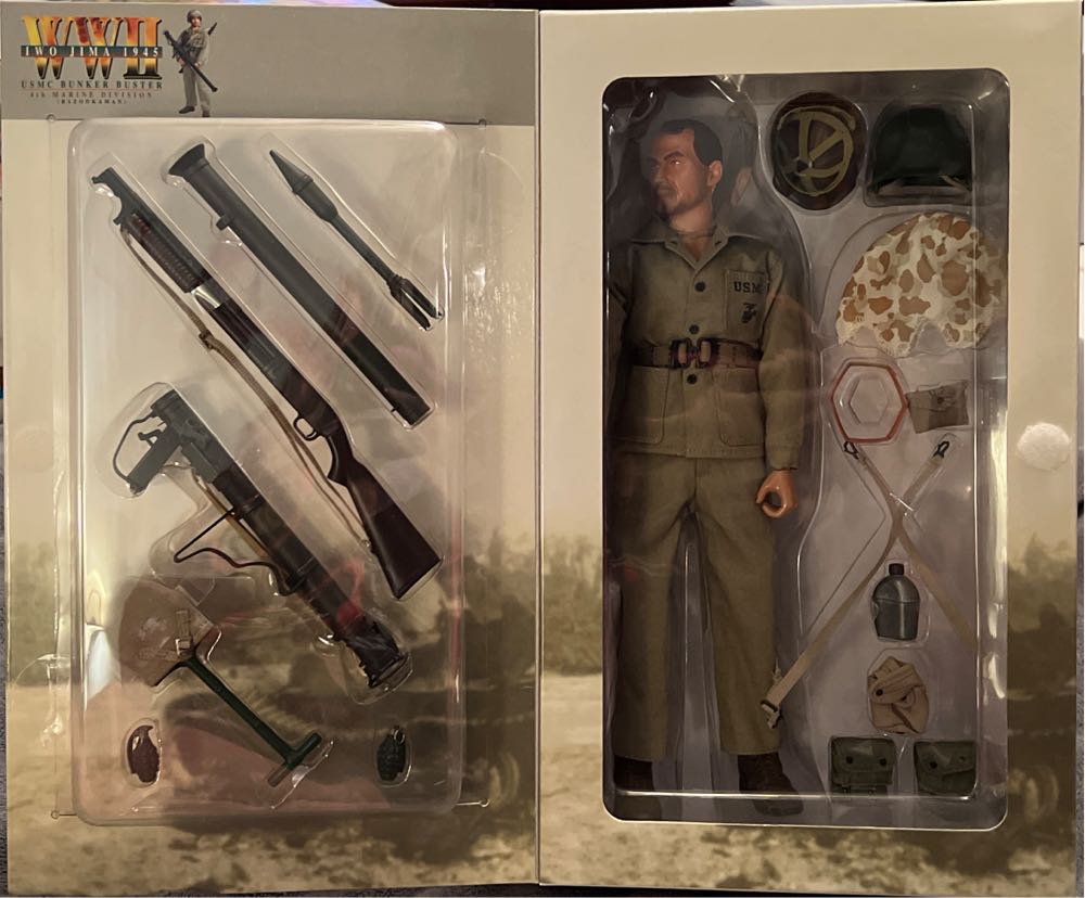New Generation WWII USMC Bunker Buster - Dragon Models Ltd. (IWO Jima 1945) action figure collectible [Barcode 089195702357] - Main Image 2