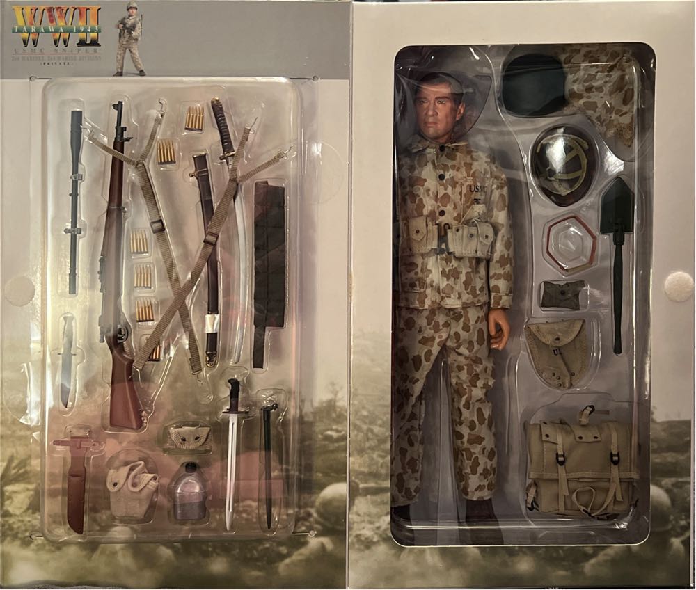 New Generation USMC Sniper 2nd Marines - Dragon Models Ltd. (Tarawa 1943) action figure collectible [Barcode 089195702159] - Main Image 2