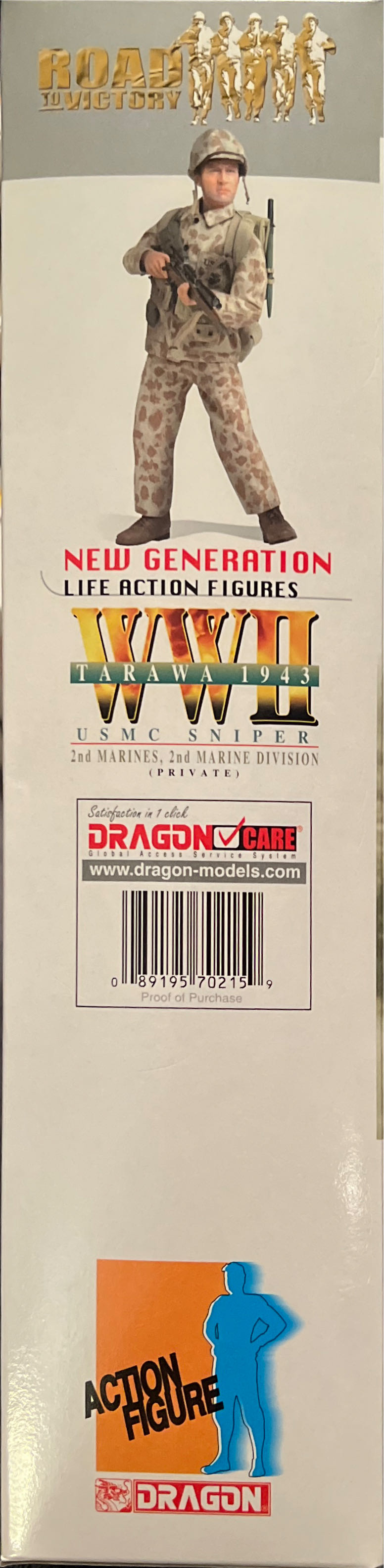 New Generation USMC Sniper 2nd Marines - Dragon Models Ltd. (Tarawa 1943) action figure collectible [Barcode 089195702159] - Main Image 4