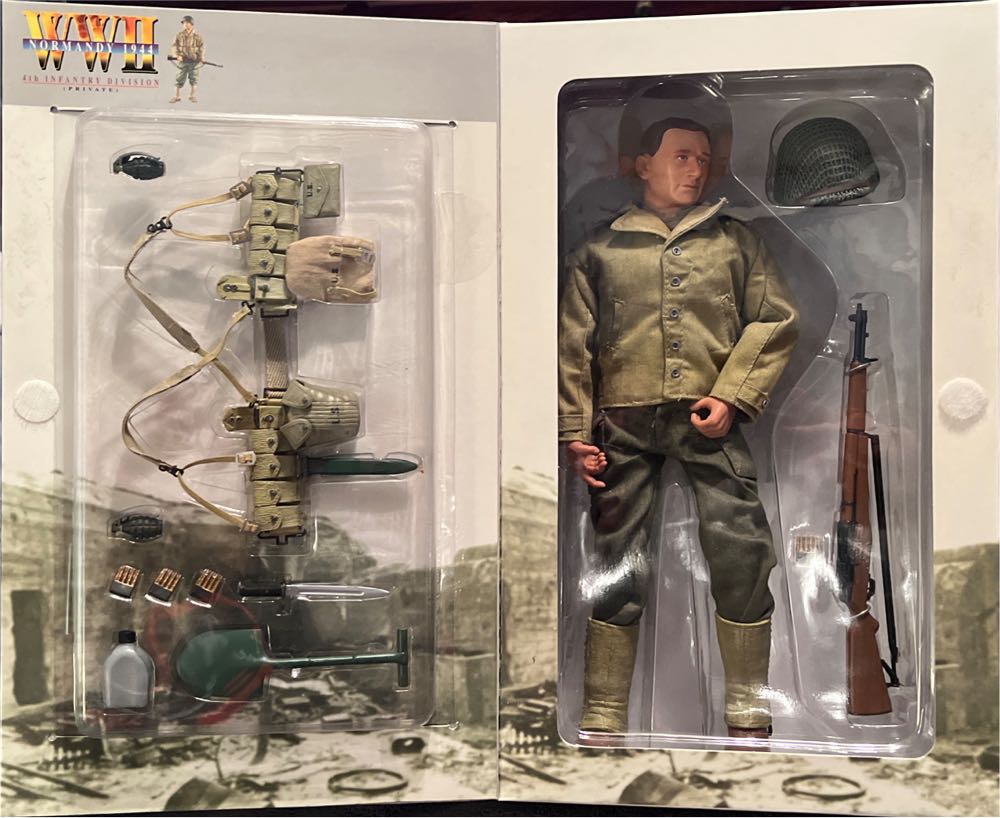 New Generation WWII 4th Infantry Division - Dragon Models Ltd. (Normandy 1944) action figure collectible [Barcode 089195700230] - Main Image 2