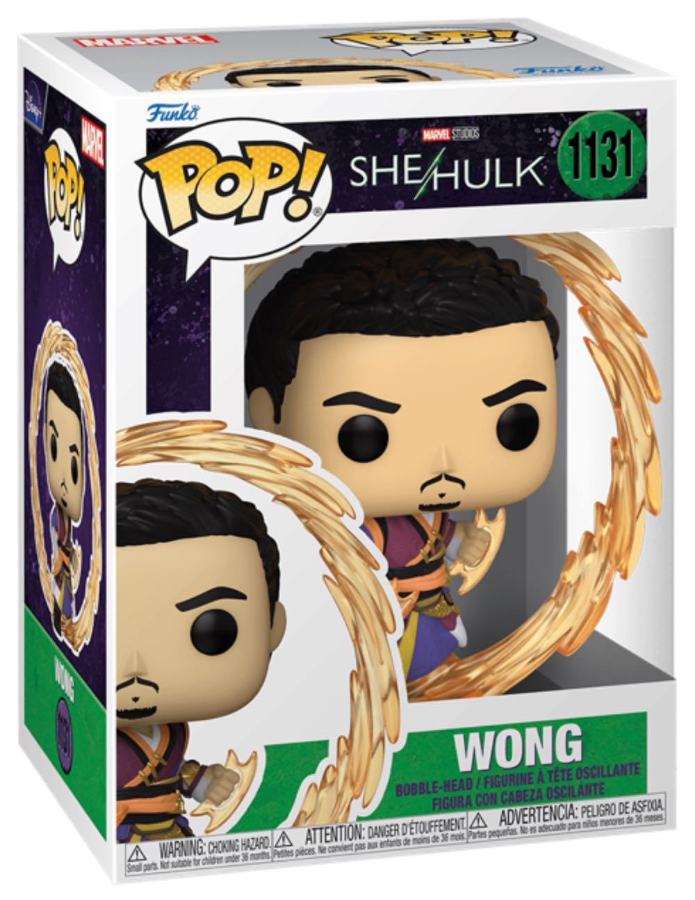 Wong - Funko Pop (POP! MARVEL) action figure collectible [Barcode 889698642019] - Main Image 2