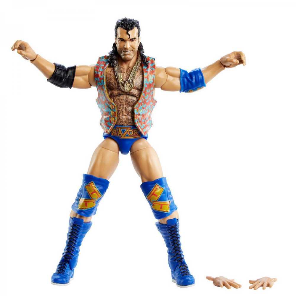Razor Ramon  - Mattel / WWE (Elite - Legends Series 7) action figure collectible - Main Image 2