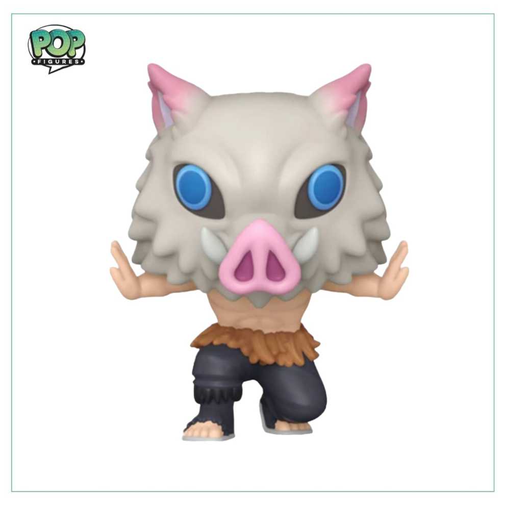 Funko Pops! Demon Slayer Inosuke Hashibira #1261 Targetcon 2023 Limited Edition - Demon Slayer Funko Pops (Demon Slayer: Kimetsu no Yaiba) action figure collectible [Barcode 889698684897] - Main Image 3