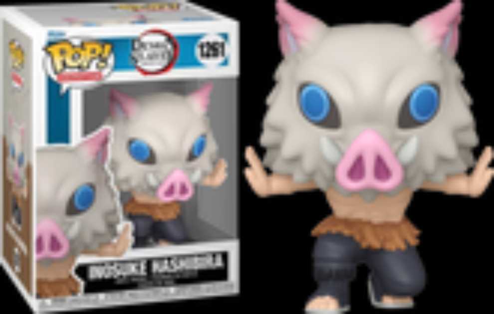 Funko Pops! Demon Slayer Inosuke Hashibira #1261 Targetcon 2023 Limited Edition - Demon Slayer Funko Pops (Demon Slayer: Kimetsu no Yaiba) action figure collectible [Barcode 889698684897] - Main Image 4