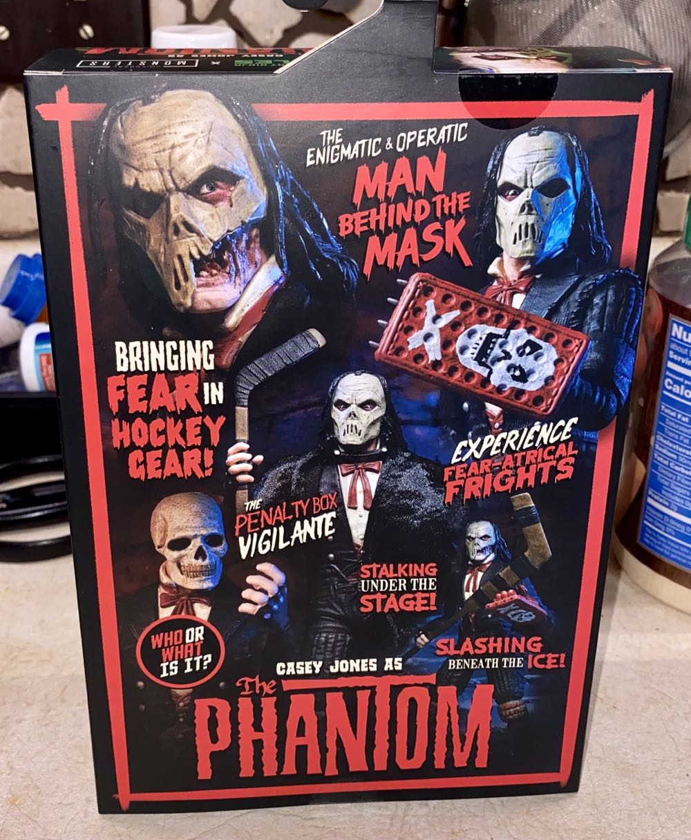 Casey Jones as the Phantom - NECA - REEL TOYS (TMNT X Universal Monsters) action figure collectible [Barcode 634482542941] - Main Image 4