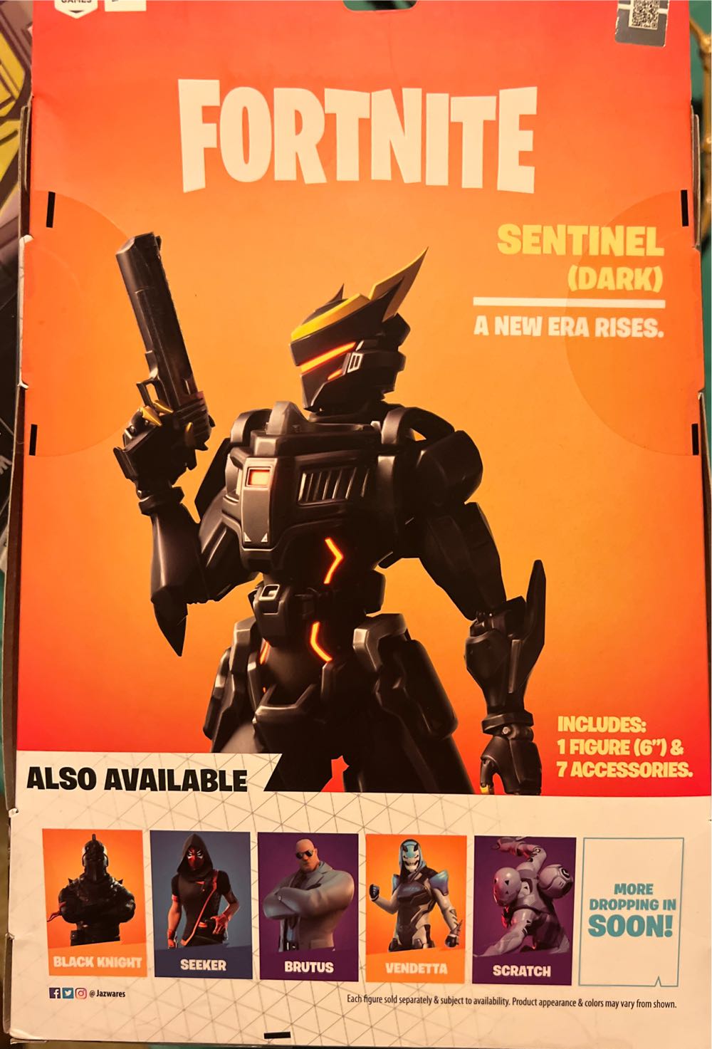 Fortnite Victory Royale Series Sentinel (Dark) - Jazwares (Fortnite) action figure collectible [Barcode 191726405986] - Main Image 2