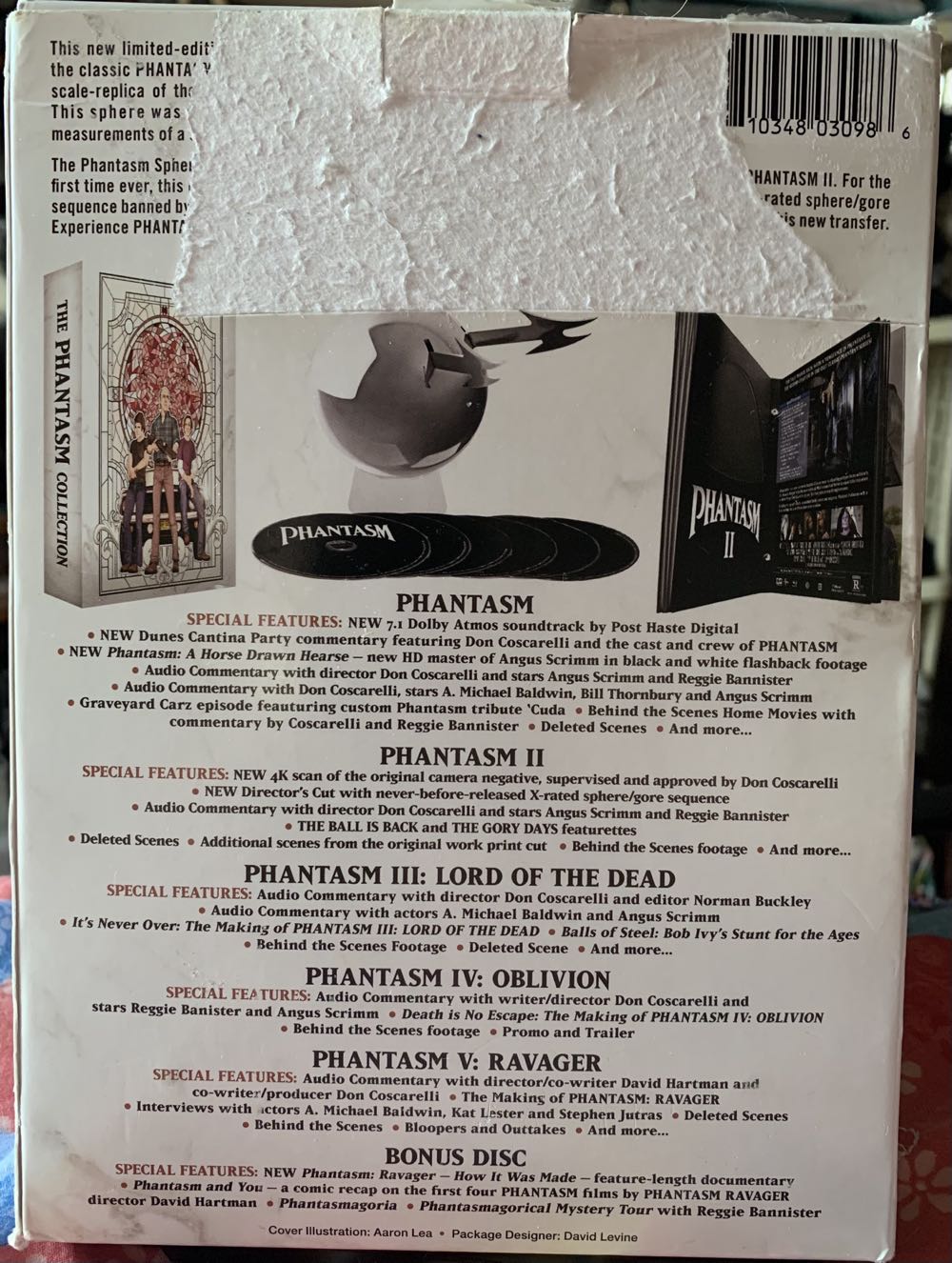 The Phantasm Sphere Collection - Well Go USA Entertainment (Phantasm) action figure collectible [Barcode 810348030986] - Main Image 3