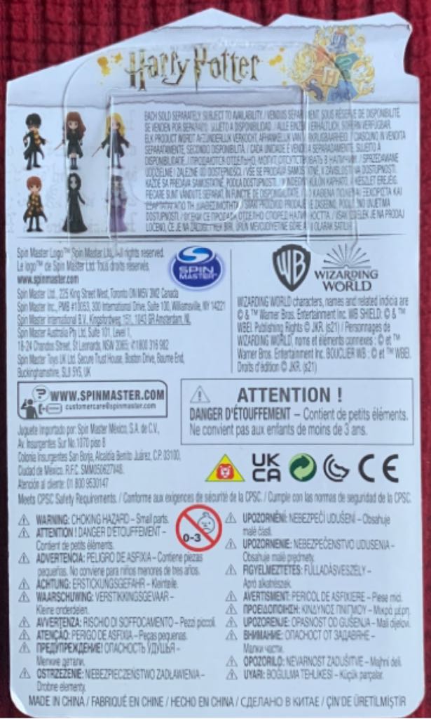 Dumbledore - Spin Master (Harry Potter Magical Minis) action figure collectible [Barcode 778988421666] - Main Image 2