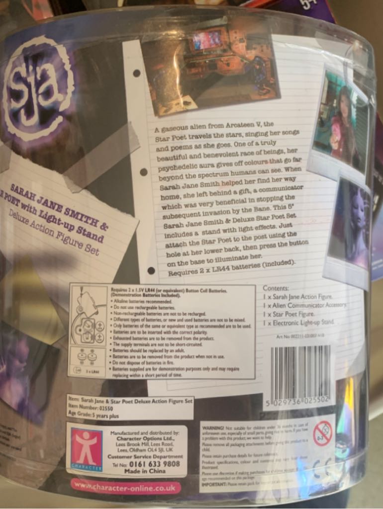 Satah Jane & Star Poet  (Doctor Who) action figure collectible [Barcode 5029736025502] - Main Image 2
