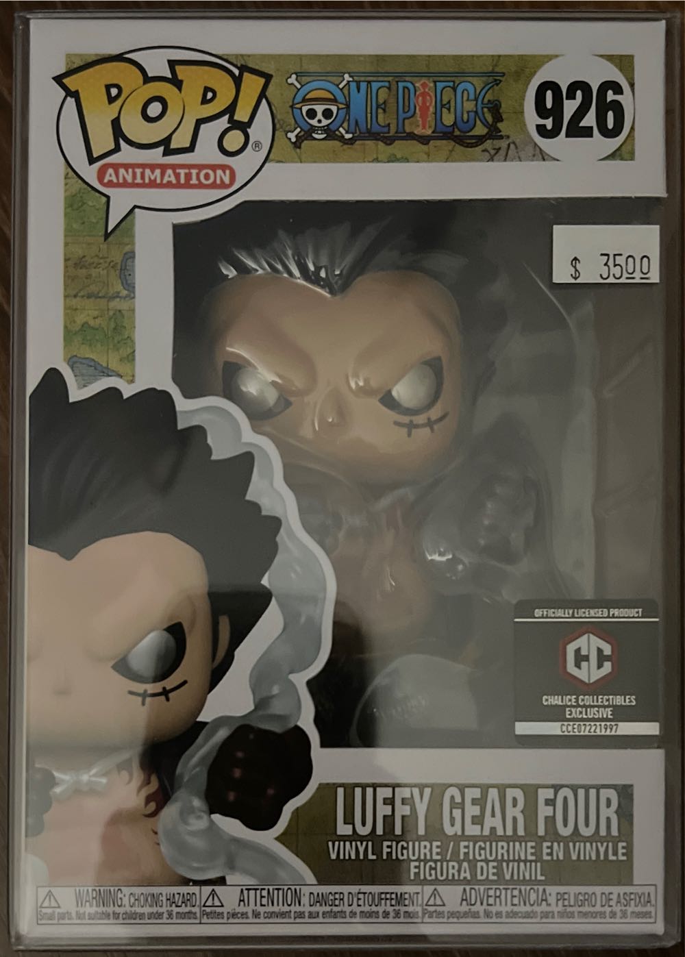 Pop! Animation One Piece Luffy Gear Four # 926 Chalice Collectibles  action figure collectible [Barcode 889698517362] - Main Image 2