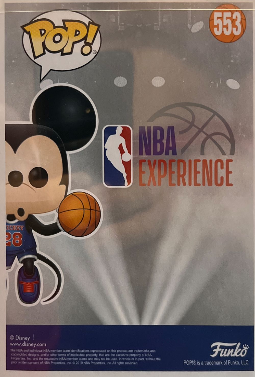 Mickey Mouse - Funko (NBA Funko) action figure collectible [Barcode 400034550517] - Main Image 2