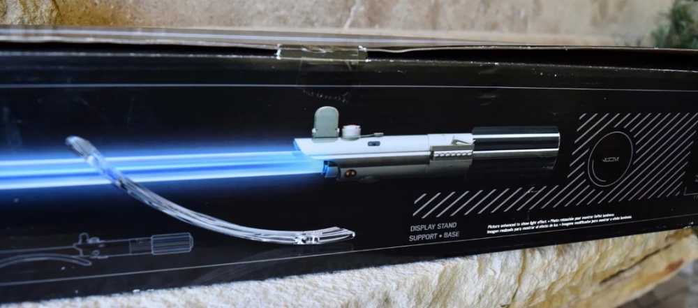STAR WARS 2015 Luke Skywalker 03 Force FX LIGHTSABER B3922 BLUE Hasbro w/BOX - Hasbro action figure collectible [Barcode 7574803683850] - Main Image 3