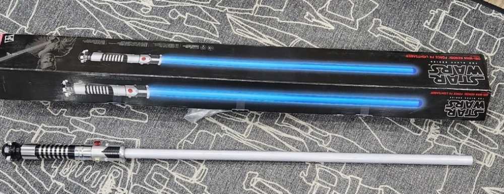 Star Wars The Black Series Obi-wan Kenobi Force Fx Lightsaber - Hasbro (Star Wars The Black Series) action figure collectible [Barcode 630509545155] - Main Image 4