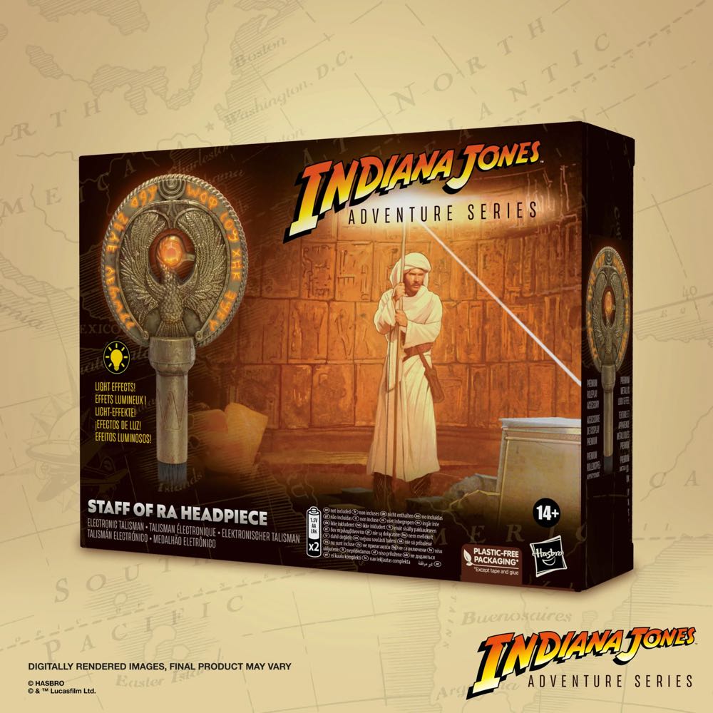 Staff of Ra Headpiece - Hasbro (Raiders Of The Lost Ark) action figure collectible [Barcode 5010996108593] - Main Image 3