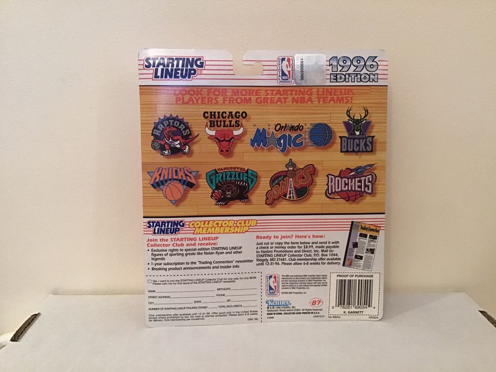 Kevin Garnett - Kenner action figure collectible - Main Image 2