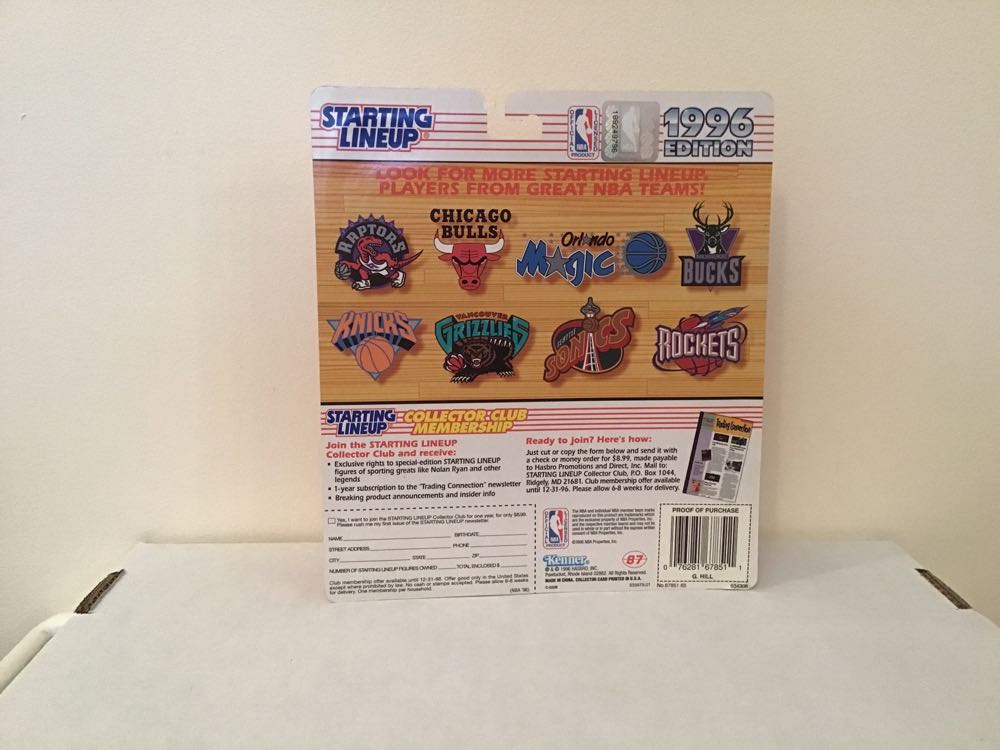 Grant Hill - Kenner action figure collectible - Main Image 2