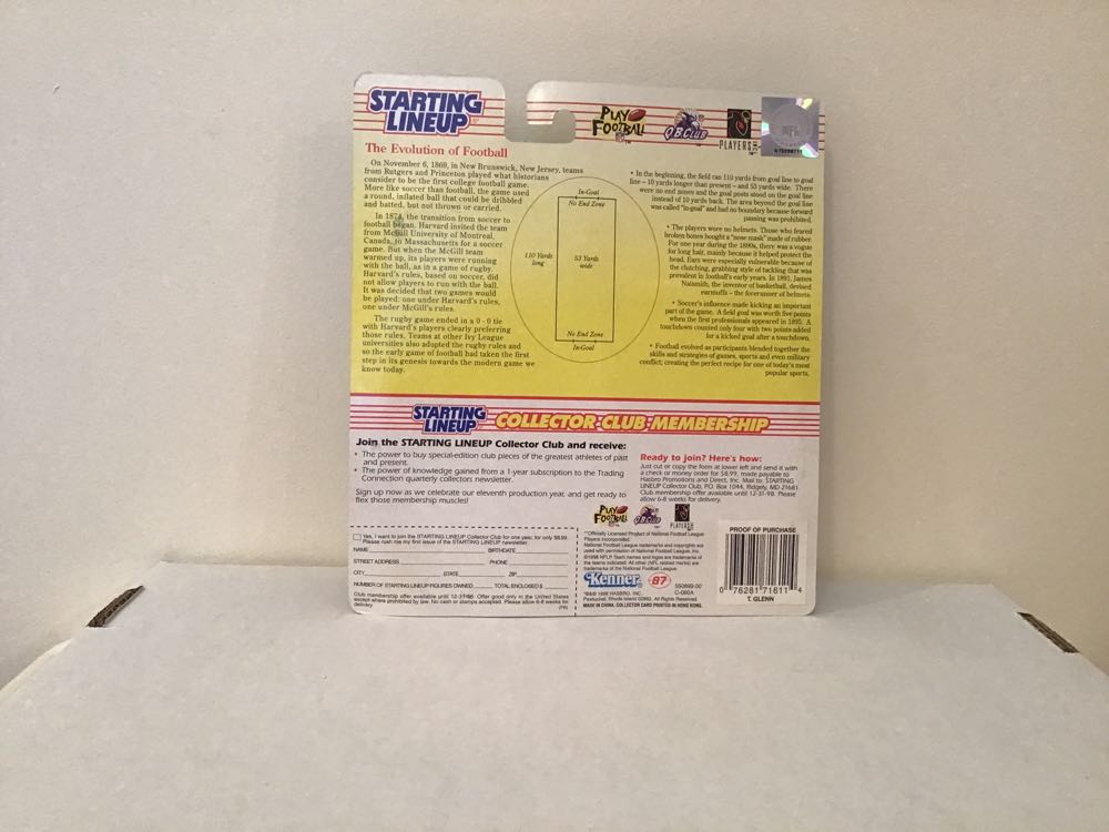 Terry Glenn - Kenner action figure collectible - Main Image 2