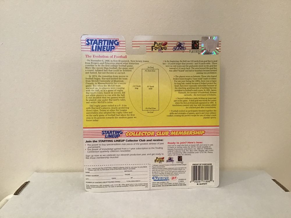 Mike Alstott - Kenner action figure collectible - Main Image 2