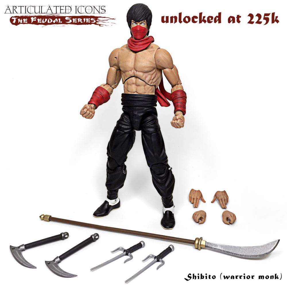 Shibito - The Fwoosh (Articulated Icons The Fuedal Series) action figure collectible [Barcode 9358548740348] - Main Image 2