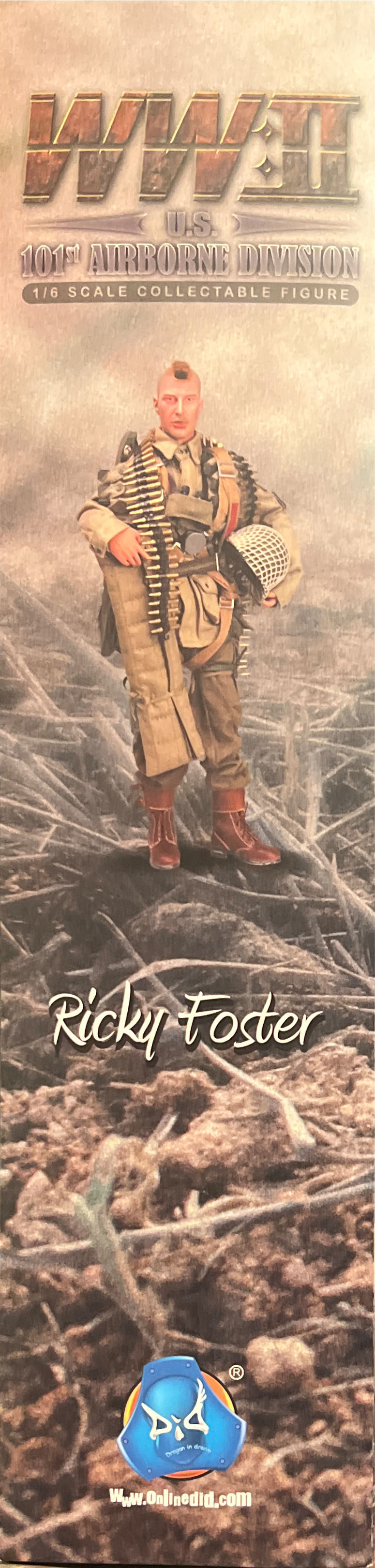 WWII U.S. 101st Airborne Division - Did Corp action figure collectible [Barcode 870454000792] - Main Image 4