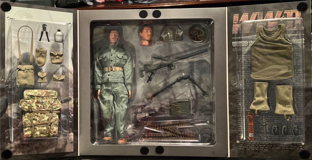 WWII U.S. USMC 1st Marine Regiment - Did Corp action figure collectible [Barcode 870454000761] - Main Image 2