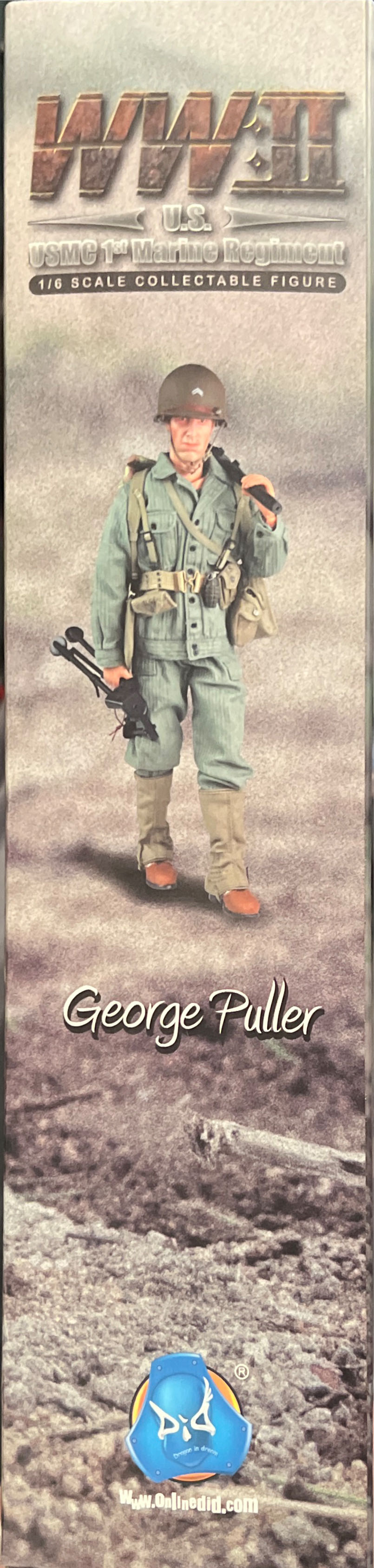 WWII U.S. USMC 1st Marine Regiment - Did Corp action figure collectible [Barcode 870454000761] - Main Image 4