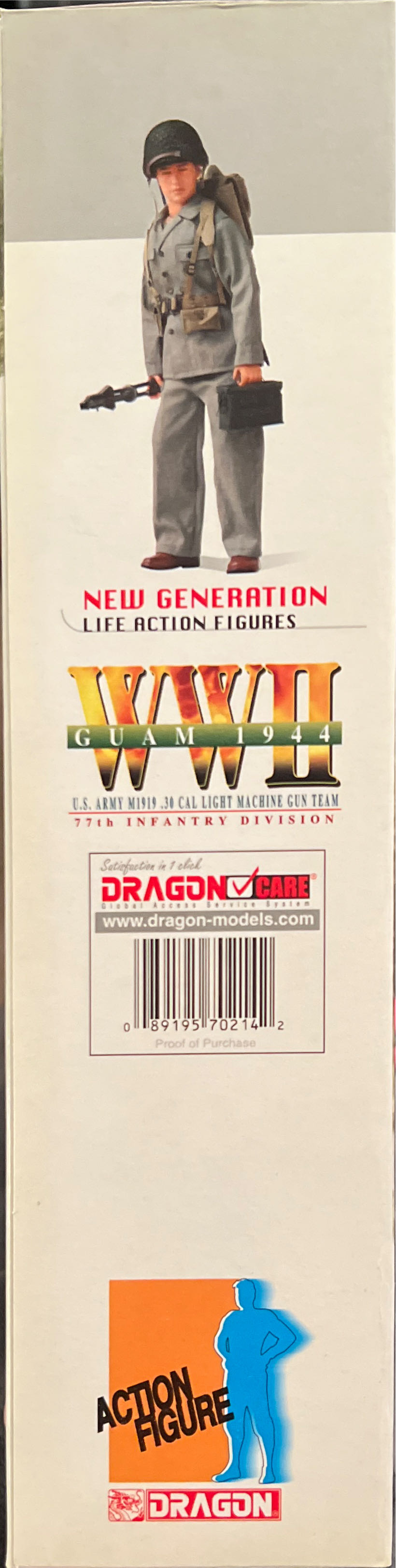 New Generation WWII U.S. Army M1919 - Dragon Models Ltd. (Guam 1944) action figure collectible [Barcode 089195702142] - Main Image 4
