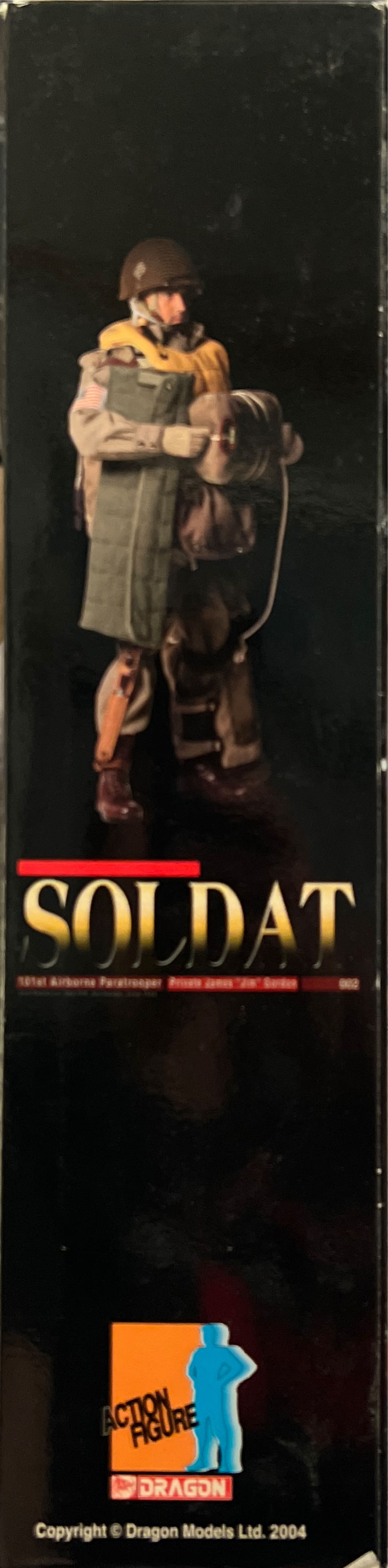 Dragon 101st Airborne Paratrooper Private James ”jim” Gordon - Dragon Models Ltd. (Normandy 1944) action figure collectible [Barcode 089195702890] - Main Image 4