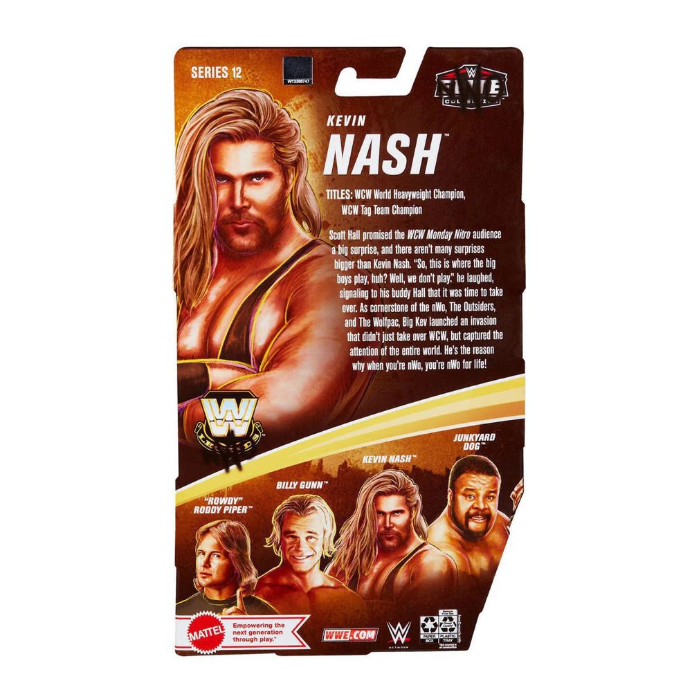 Kevin Nash - Mattel - WWE (Elite Collection - Legends Series 12) action figure collectible - Main Image 2