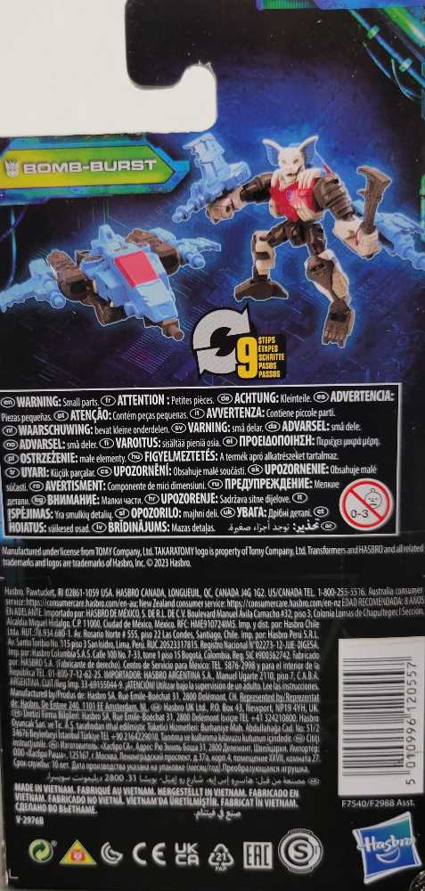 Bomb Burst Core Class Carded - Hasbro (Legacy Evolution) action figure collectible - Main Image 3