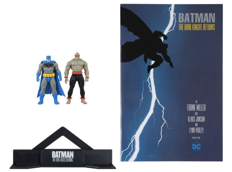 BATMAN & MUTANT LEADER 2-PACK (PAGE PUNCHERS) - McFarlane Toys (Batman: The Dark Knight Returns) action figure collectible [Barcode 787926158380] - Main Image 2
