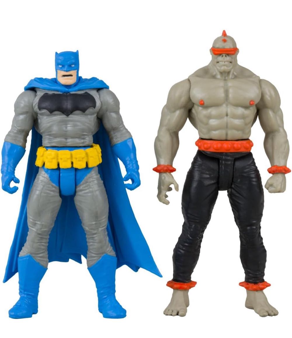 BATMAN & MUTANT LEADER 2-PACK (PAGE PUNCHERS) - McFarlane Toys (Batman: The Dark Knight Returns) action figure collectible [Barcode 787926158380] - Main Image 3