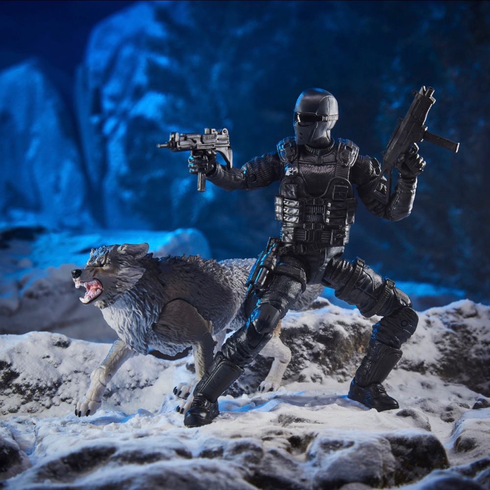 Snake Eyes w/Timber - Hasbro (Animal) action figure collectible - Main Image 3