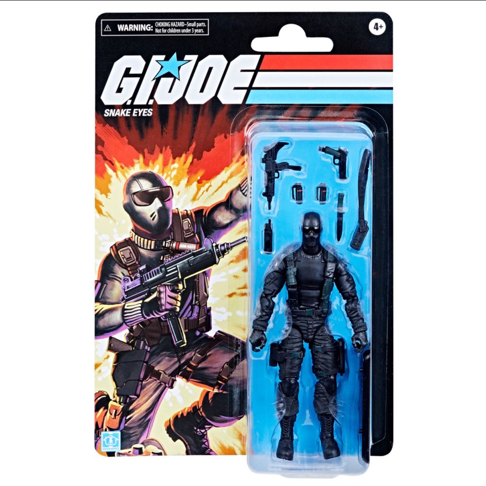 Snake Eyes - Hasbro (Retro Card) action figure collectible - Main Image 1