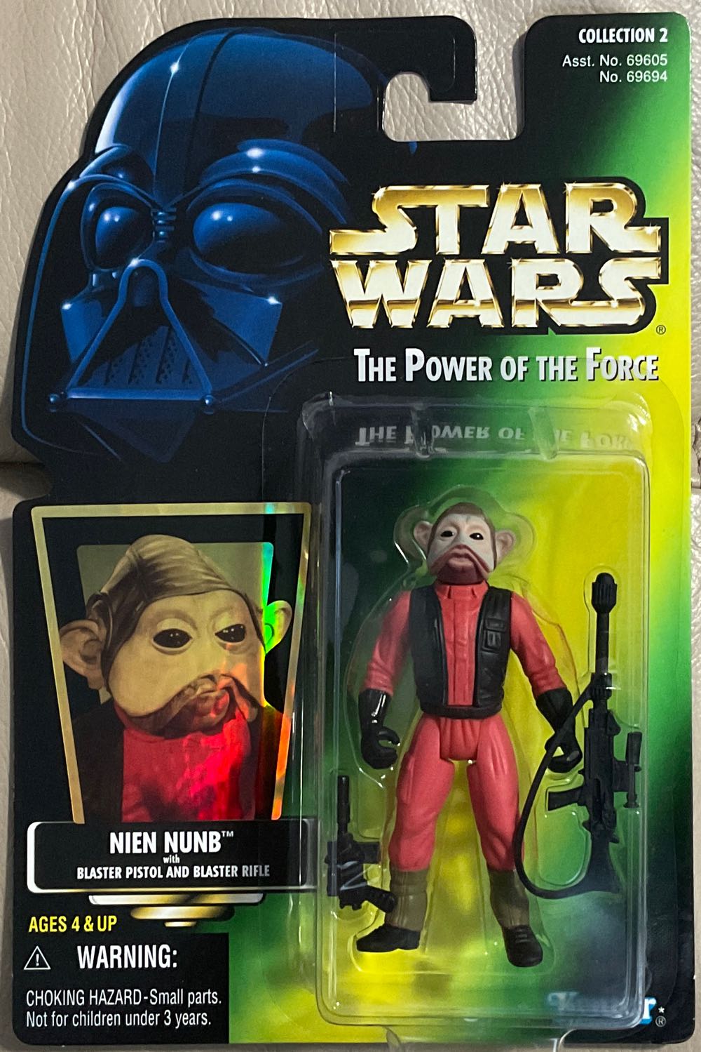 Power Of The Force (GC) - Nien Nunb - Hasbro (Return Of The Jedi) action figure collectible - Main Image 1