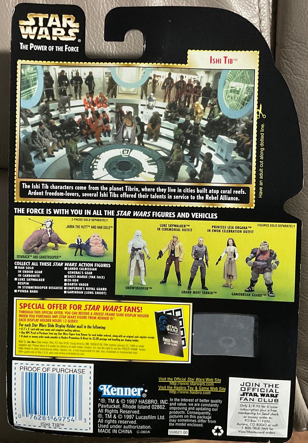 Power Of The Force (FF) - Ishi Tib - Hasbro (Return Of The Jedi) action figure collectible - Main Image 2