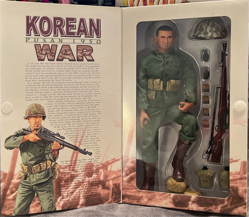 New Generation Korean War, USMC sniper - Dragon Models Ltd. (Pusan 1950) action figure collectible [Barcode 089195700254] - Main Image 2