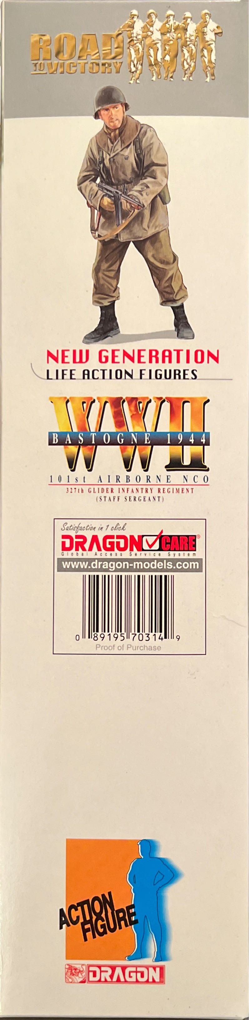 New Generation WWII 101st Airborne NCO - Dragon Models Ltd. (Bastogne 1944) action figure collectible [Barcode 089195703149] - Main Image 4